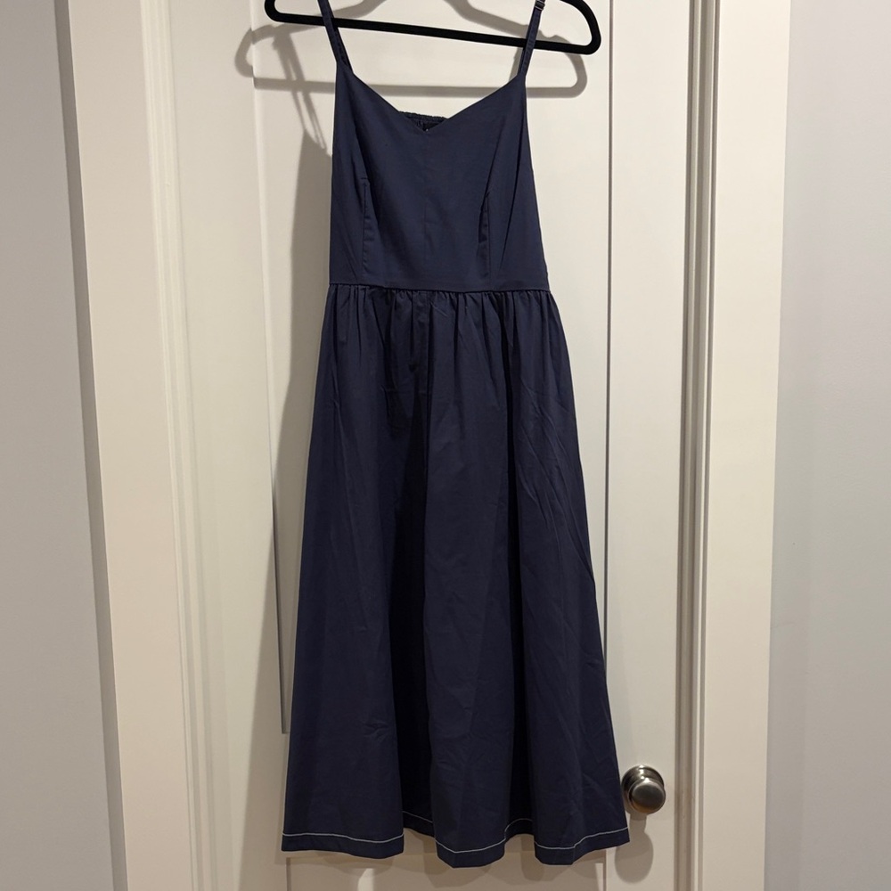 Summersalt Navy Blue Casual Kids Dress